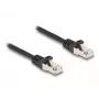 DeLOCK kabel RJ50 stekker naar RJ50 stekker S/FTP 0,5 m zwart