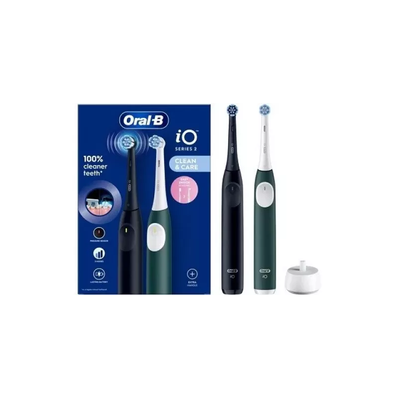 Oral-B iO SERIE 2 nacht-zwart+woudgroen