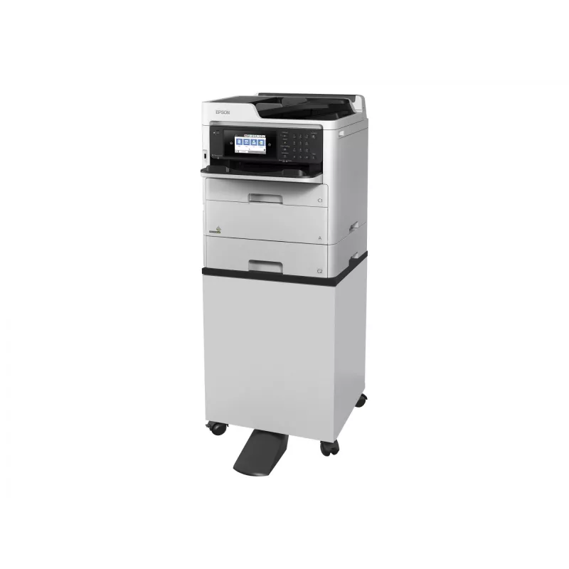 Printeronderstel Epson 7112285 — vloerstandaard voor Epson WorkForce Pro-printers, zwart of wit