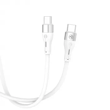 USB Type-C-kabel Tellur TLL155501 1 m, PD 60 W, wit