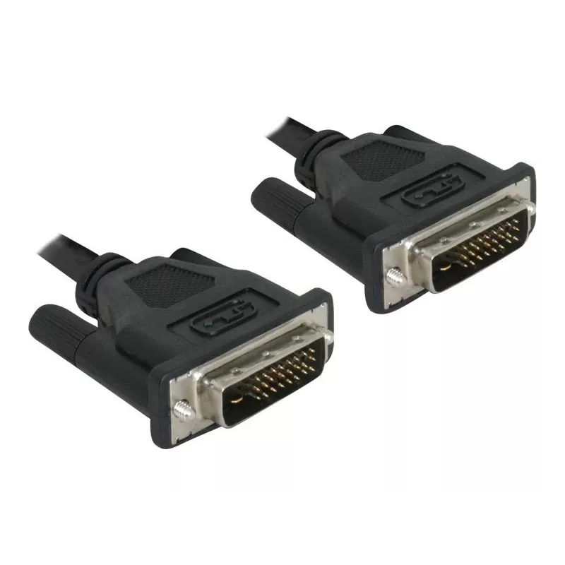 DVI-kabel DeLOCK DVI 24+1 kabel 0,5 m stekker/stekker