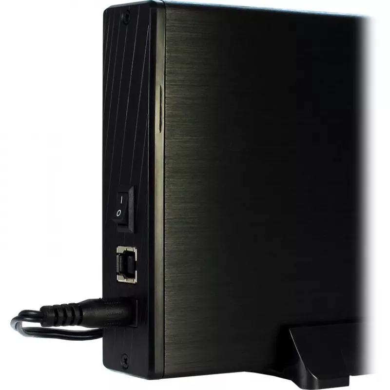 Inter-Tech Veloce GD-35612 - behuizing voor opslag - 3,5 inch (8,9 cm) - SATA 3 Gb/s - USB 3.0