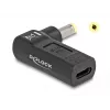 DeLOCK adapter USB Type-C bus naar HP 4,8 x 1,7 mm stekker 90° haaks