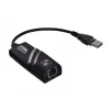 Akyga AK-AD-31 USB 3.0 naar Gigabit Ethernet-adapter, RJ45, 15 cm kabel, zwart