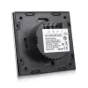 Touch-lichtschakelaar MACLEAN MCE701W losse glazen witte vierkante knop