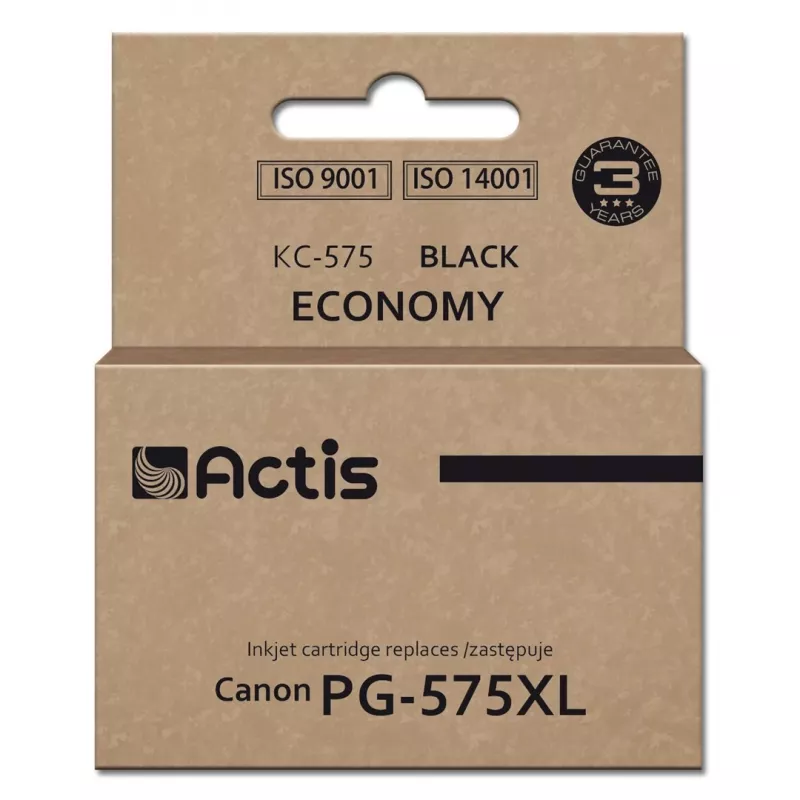 Actis KC-575 Canon printerpatroon, vervanging voor Canon PG-575XL; Supreme; 16,5 ml; zwart
