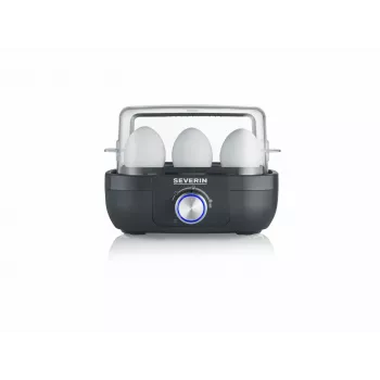 Severin eierkoker 420W, voor max. 6 eieren EK 3166 zwart (EK3166)