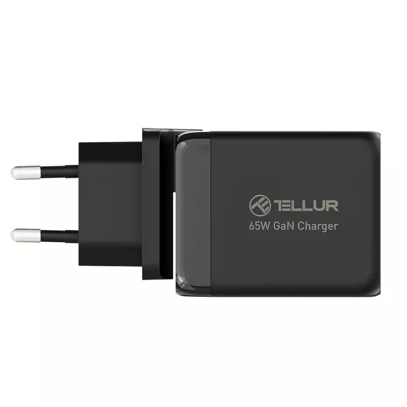 Wandlader Tellur TLL151451 65W, 3-poorts (2x USB-C, 1x USB-A)