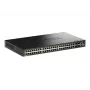 D-Link 52-poorts Gigabit stackable PoE+ smart managed switch met 4 x 10G SFP+ poorten