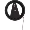 NeXtime klok 3094 Light It Up, Ø18.5 cm, verlichting, wand, zwart