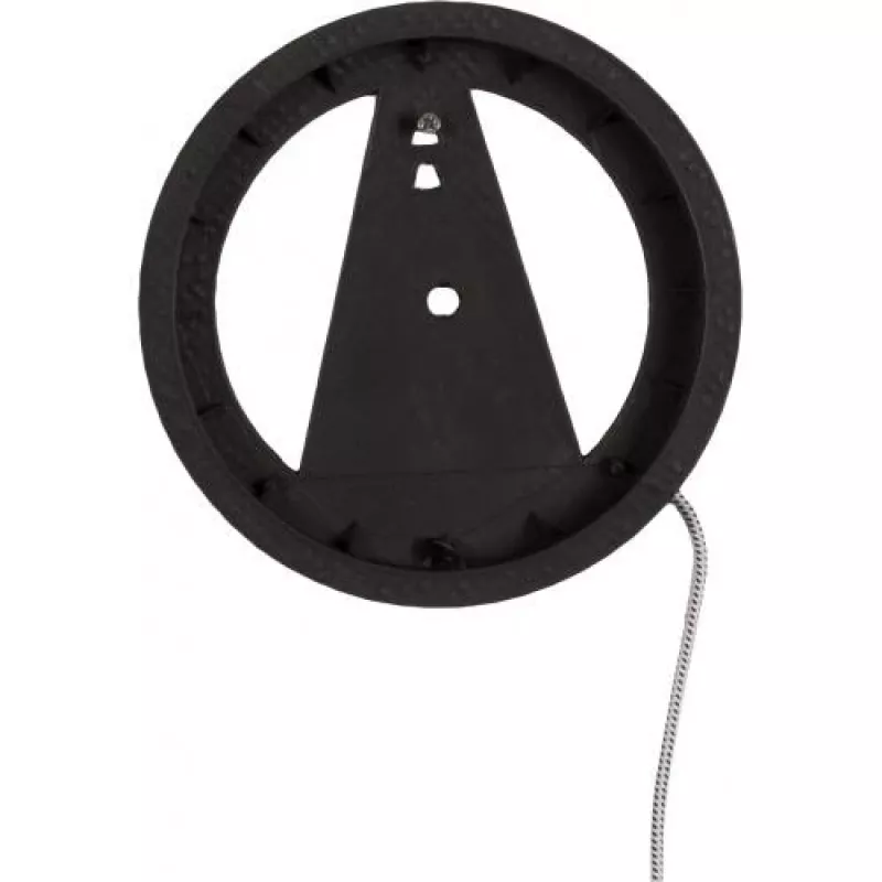 NeXtime klok 3094 Light It Up, Ø18.5 cm, verlichting, wand, zwart