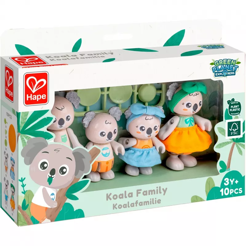 Hape koalafamilie speelfiguur