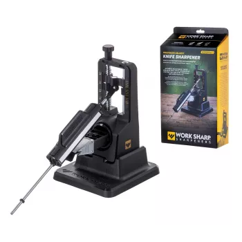 Messenslijper Work Sharp Precision Adjust 09DX164 verstelbare hoek met keramische aanzetstaaf, diamantplaten, zwart, 243,8×165,1×143,3 mm