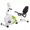Horizontale magnetische hometrainer wit en groen HMS R9259