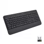 Logitech Signature K650 draadloos toetsenbord, Bluetooth 5.1, QWERTZ, Zwitsers (CH), grafiet (920-010912)