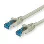 Netwerkkabel VALUE 21.99.0864 grijs 0,3 m Cat6a S/FTP