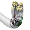 Baseus Superior Series kabel USB naar Lightning, 2,4A, 0,25m (wit)