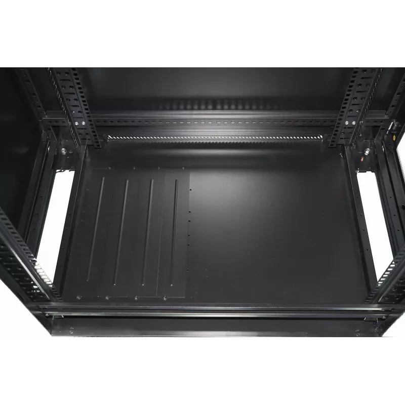 Vrijstaande rack Extralink rackmount-kast 27U 800x800 zwart 600 kg draagvermogen