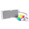 AIO-waterkoeling Montech Hyper Flow ARGB 240 mm wit — 240 mm radiator, ARGB-verlichting, witte uitvoering