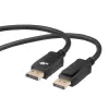 Kabel DisplayPort 1,8 m M/M v 1.4, zwart