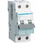 Hager MBN520. Aantal polen: 2P. Netfrequentie: 50/60 Hz, nominale uitgangsstroom: 20 A (MBN520)