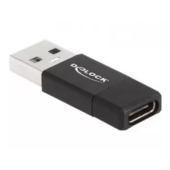 DeLOCK 60001 adapter USB A USB C zwart