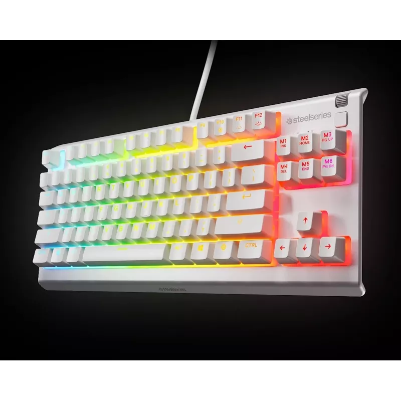 Toetsenbord SteelSeries Apex 3 TKL US, wit