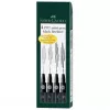 Fineliner Faber-Castell 167115 multi zwart 4 stuks