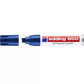 Permanentmarker Edding 800 kegelpunt blauw