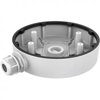Aansluitdoos LEVELONE CAS-7360 voor dome-camera FCS-3096v2, wit, 120×120×37,2 mm