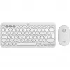 Logitech Pebble 2 Combo set, wit, draadloos, Duits, 920-012204