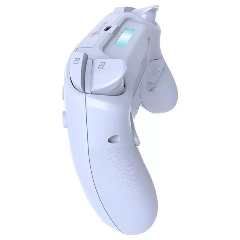 Gamepad Subsonic PS5 draadloze LED-controller wit D-pad Home Opties Delen