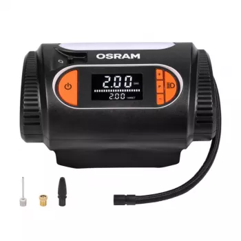 Luchtcompressor Osram TyreInflate 2120 – compacte 12V-batterijgevoede bandenpomp (OTI2120)
