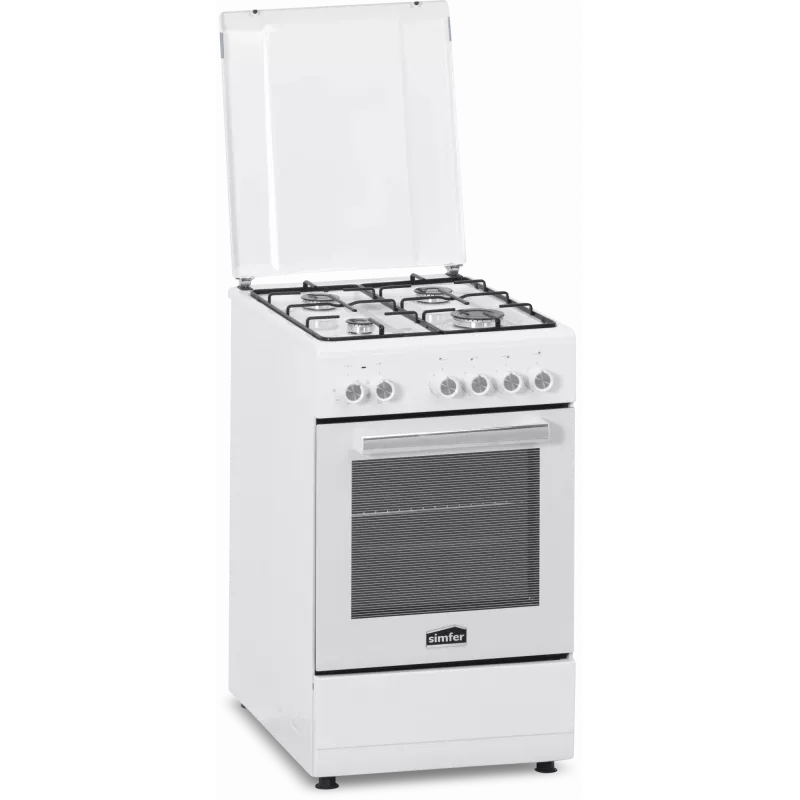 Inbouw gaskookplaat en elektrische oven SIMFER 5405SERBB, combinatieapparaat, breedte 50 cm, energie-efficiëntieklasse A