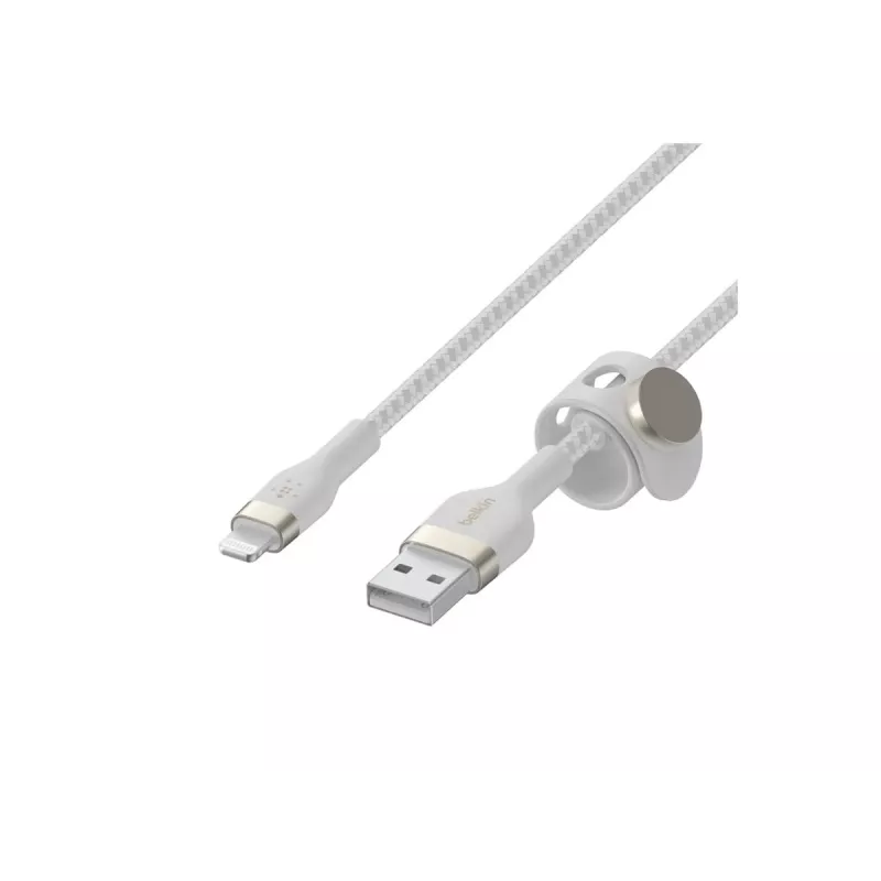 Belkin BOOST CHARGE - Lightning-kabel - USB mannelijk naar Lightning mannelijk - 3 m - wit - voor Apple iPad/iPhone/iPod (Lightning)