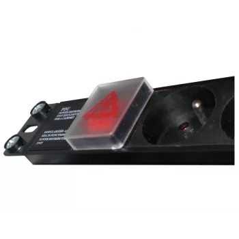 Alantec PZ071U stekkerblok 1,8 m 7 AC-stopcontacten indoor zwart
