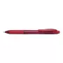 Clip-on intrekbare balpen Pentel Energel X 1.0 rood