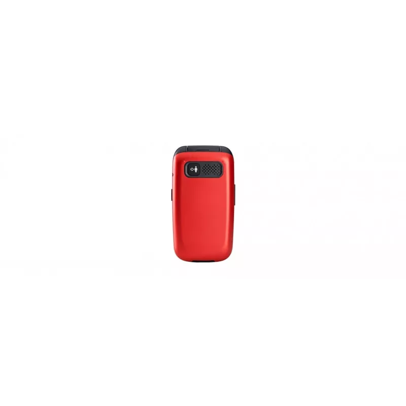 Panasonic KX-TU550 EXR mobiele telefoon voor senioren, 4G, 2,8 inch, klaptelefoon, rood