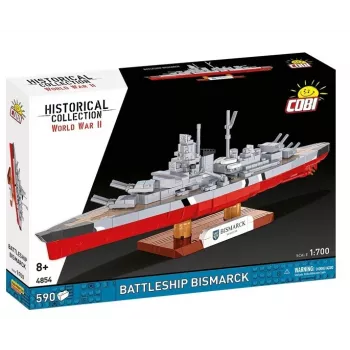 Bouwset Cobi slagschip Bismarck model, 590 onderdelen