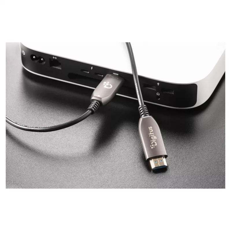Hybride glasvezelkabel HDMI AOC DIGITUS AK-330126-700-S, UHD 8K, 70 m
