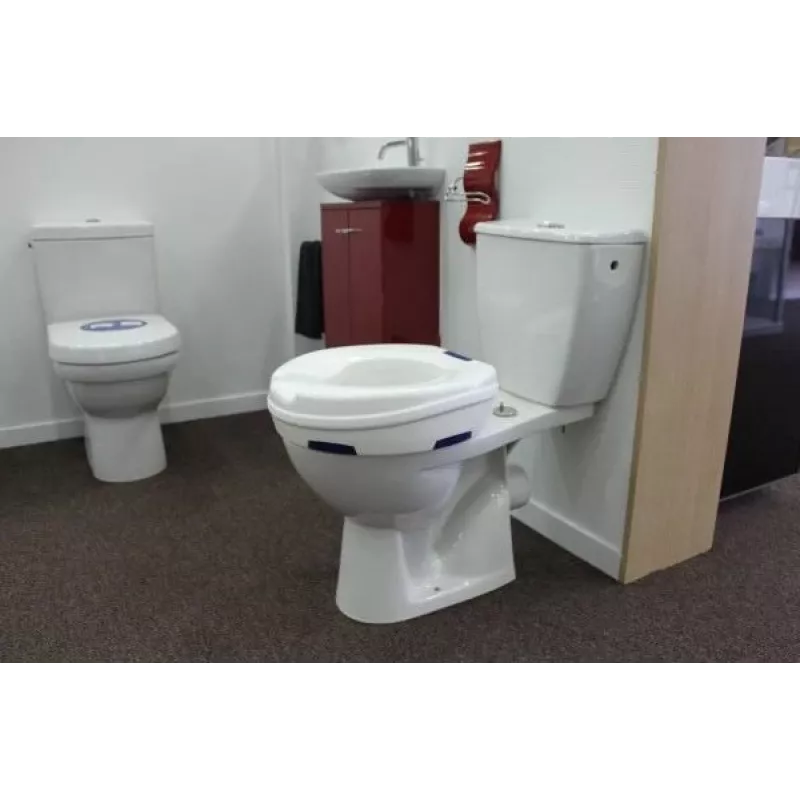Toiletverhoger HERDEGEN CLIPPER 500400 — in hoogte verstelbare verhoging, polypropyleen, 110 mm hoogte, max. belasting 185 kg