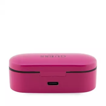 GUESS | in-ear-koptelefoon | GUTWST31EM | ingebouwde microfoon | Bluetooth | magenta