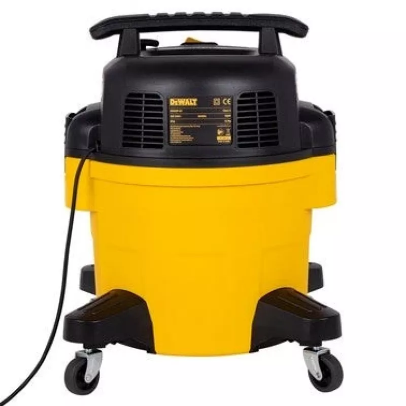 DeWalt AT-DXV23P-QT nat-/droogzuiger, 23 l, supersilent