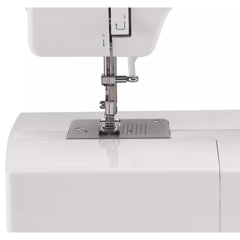 SINGER automatische naaimachine Promise 1412 — elektrisch, 12 ingebouwde steken, draaiknop, wit