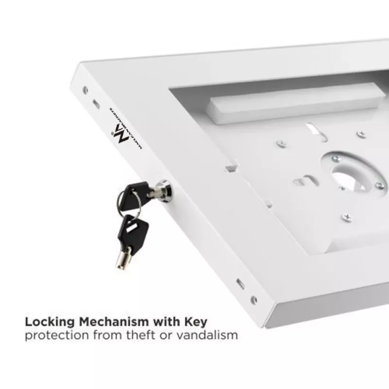 Maclean wandhouder voor tablets met slot MC-474W