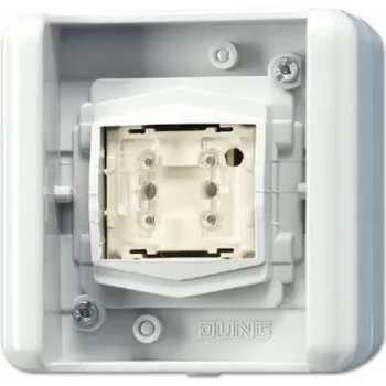 Lichtschakelaar Jung 8471.01 LED W — hevelbediening, wit, eenvlammig