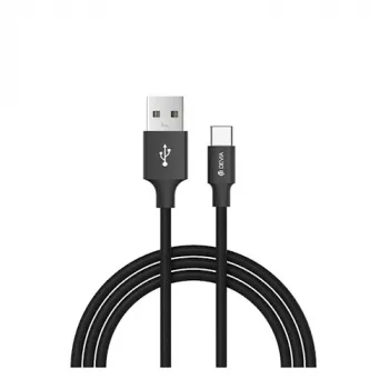 USB-datakabelset Devia Pheez Series Micro – 3-pack: 25 cm, 1 m, 2 m – zwart