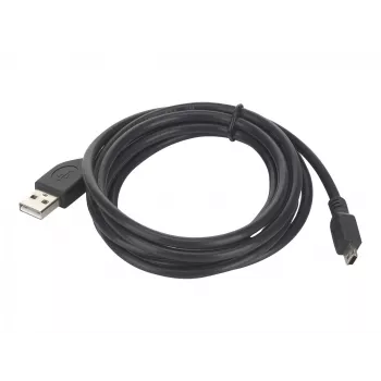 Gembird 1,8 m USB 2.0 A/Mini-USB M USB-kabel USB A Mini-USB B zwart
