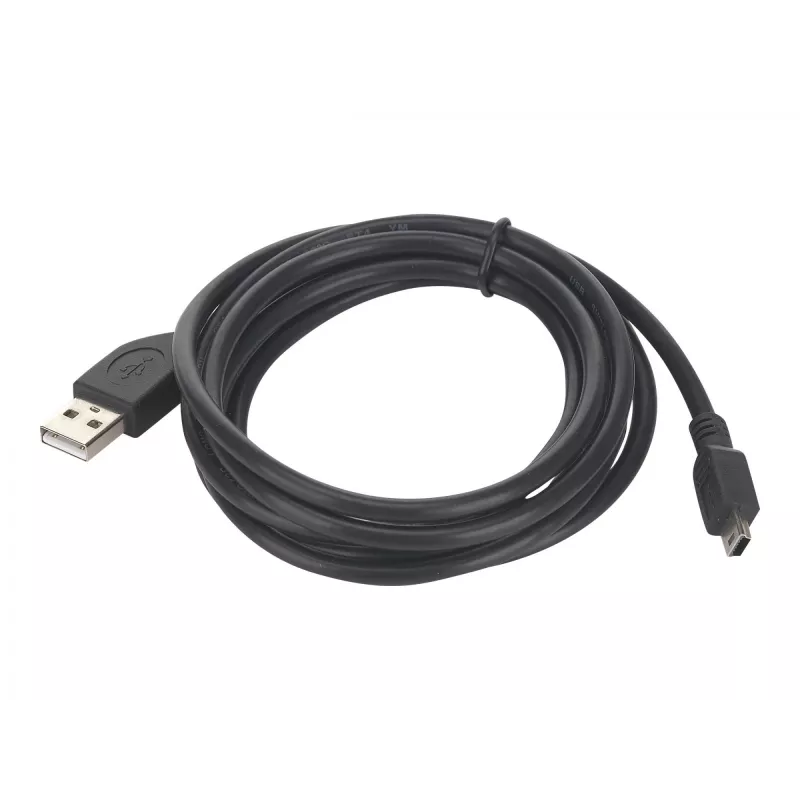 Gembird 1,8 m USB 2.0 A/Mini-USB M USB-kabel USB A Mini-USB B zwart