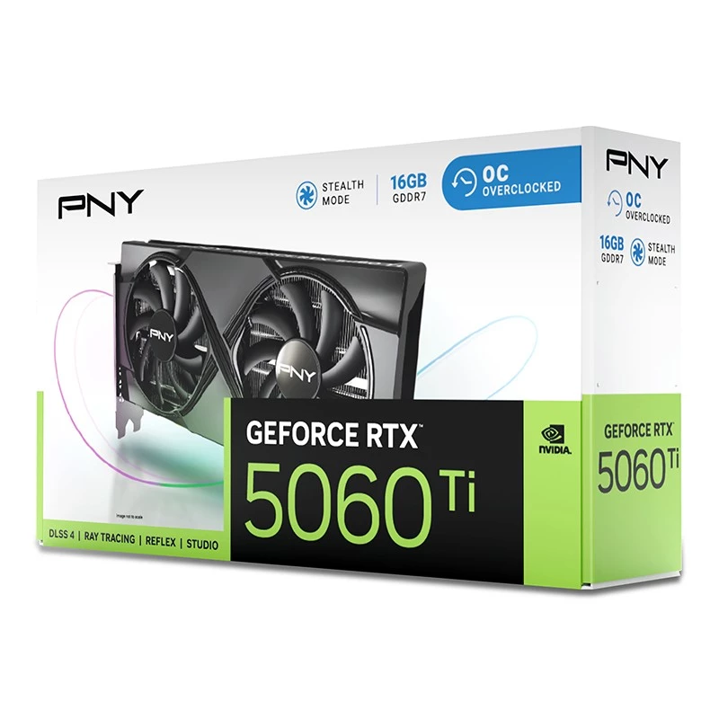 Grafische kaart PNY GeForce RTX 5060 Ti 16 GB GDDR7